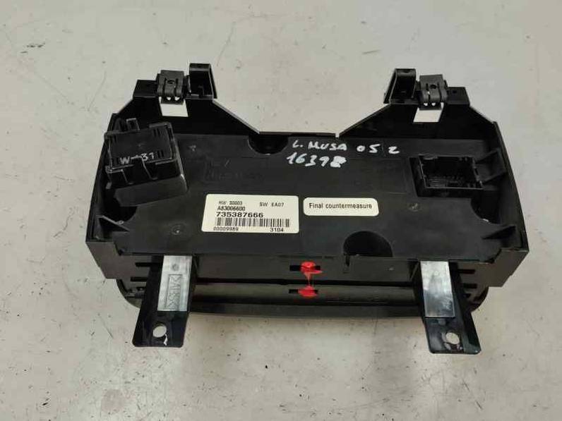 MANDO CLIMATIZADOR LANCIA MUSA 2005 1.9 JTD (101 CV)