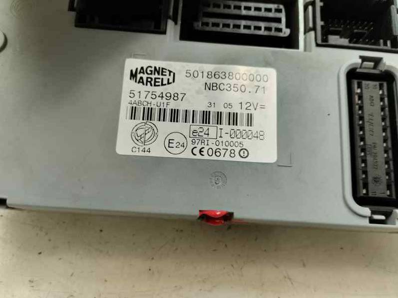 MODULO ELECTRONICO LANCIA MUSA 2005 1.9 JTD (101 CV)