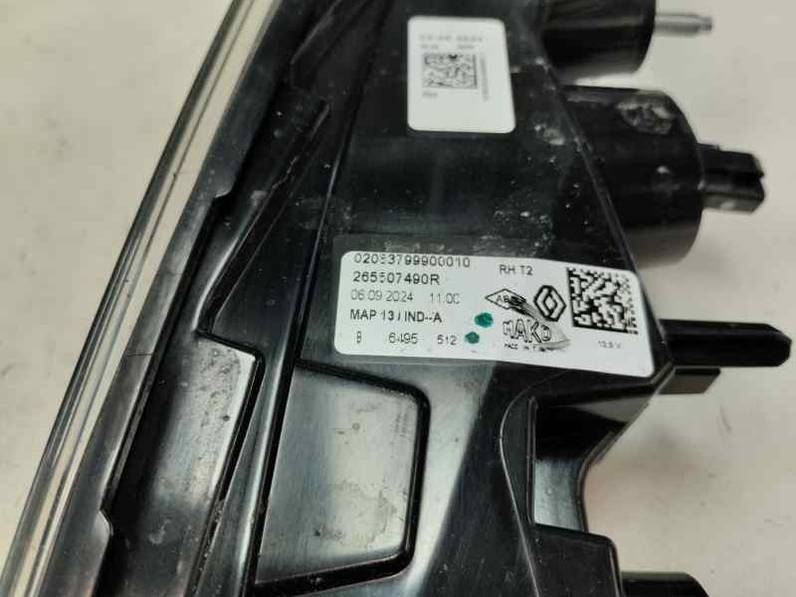 PILOTO TRASERO DERECHO INTERIOR RENAULT CAPTUR II 2024 1.0 LPG (137 CV)