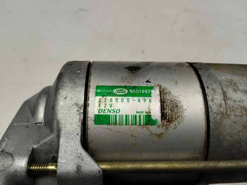 MOTOR ARRANQUE MG ROVER STREETWISE 2004 2.0 TD (100 CV)