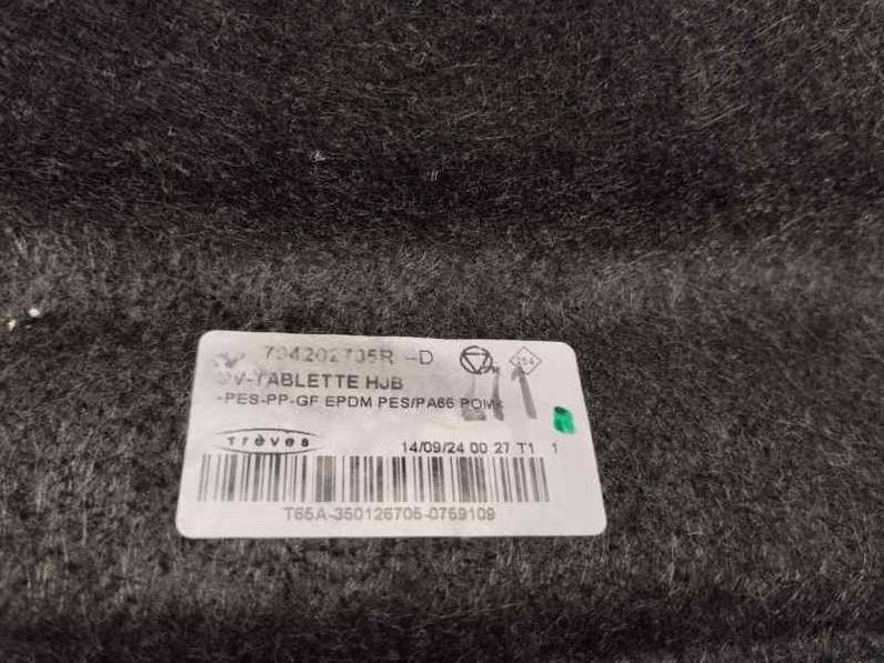 BANDEJA TRASERA RENAULT CAPTUR II 2024 1.0 LPG (137 CV)