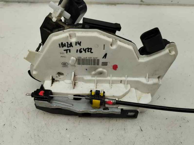 CERRADURA PUERTA TRASERA IZQUIERDA SEAT IBIZA 2014 1.2 TSI