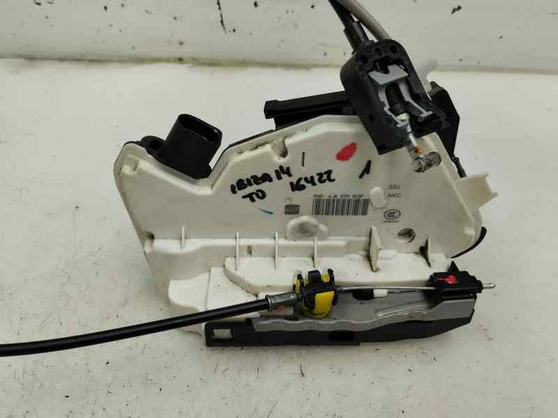 CERRADURA PUERTA TRASERA DERECHA SEAT IBIZA 2014 1.2 TSI