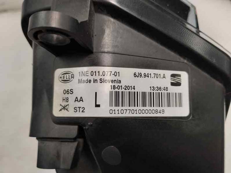 FARO ANTINIEBLA IZQUIERDO SEAT IBIZA 2014 1.2 TSI