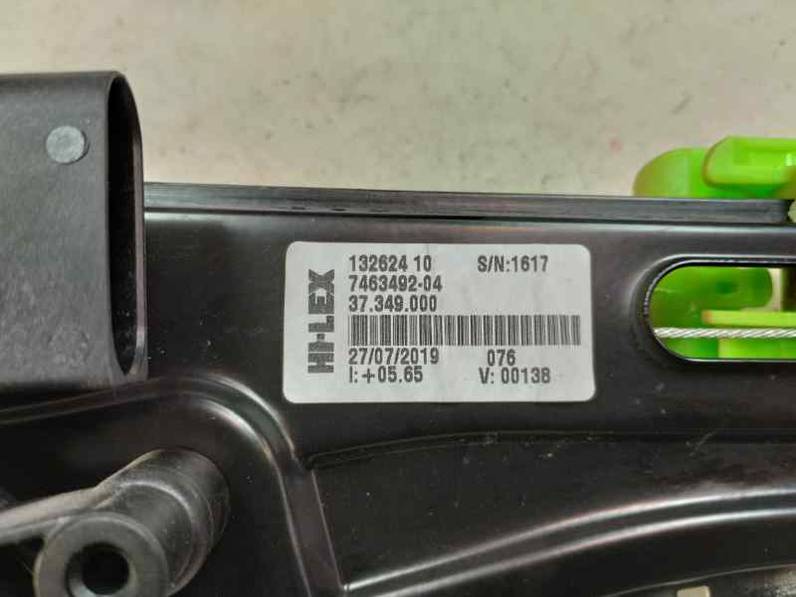 ELEVALUNAS TRASERO DERECHO BMW SERIE X1 2019 1.5 DIESEL