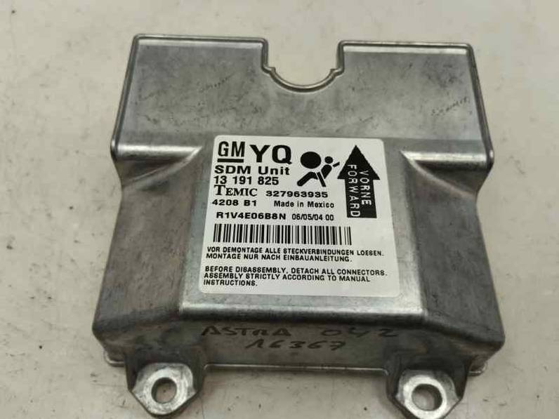 CENTRALITA AIRBAG OPEL ASTRA H BERLINA 2004 1.7 16V CDTI (101 CV)