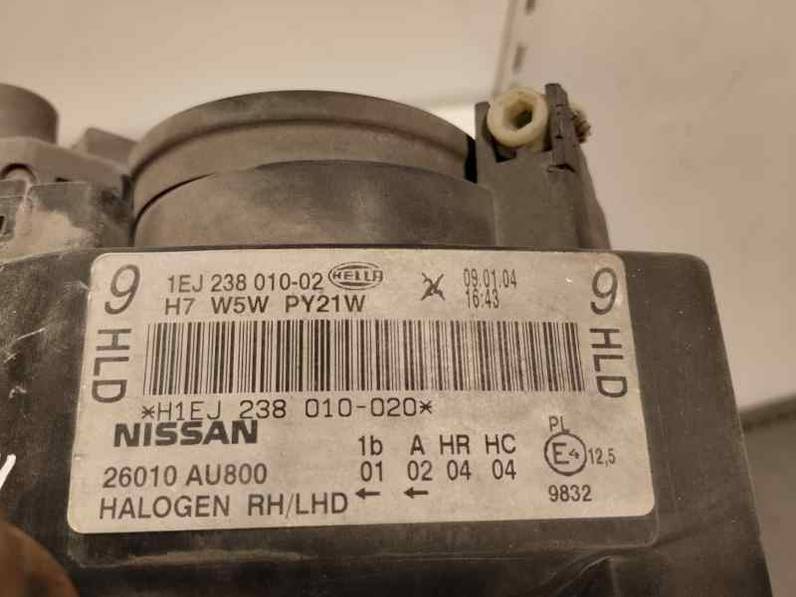 FARO DERECHO NISSAN PRIMERA BERLINA 2004 1.9 DCI (120 CV)