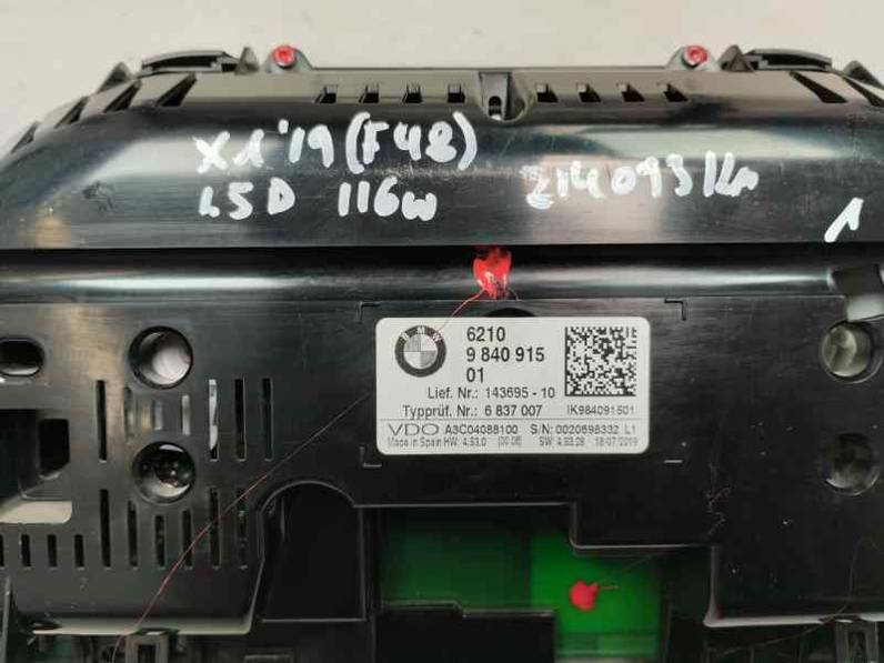 CUADRO INSTRUMENTOS BMW SERIE X1 2019 1.5 DIESEL