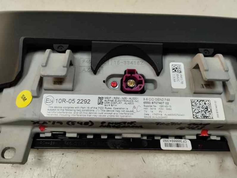 PANTALLA MULTIFUNCION BMW SERIE X1 2019 1.5 DIESEL