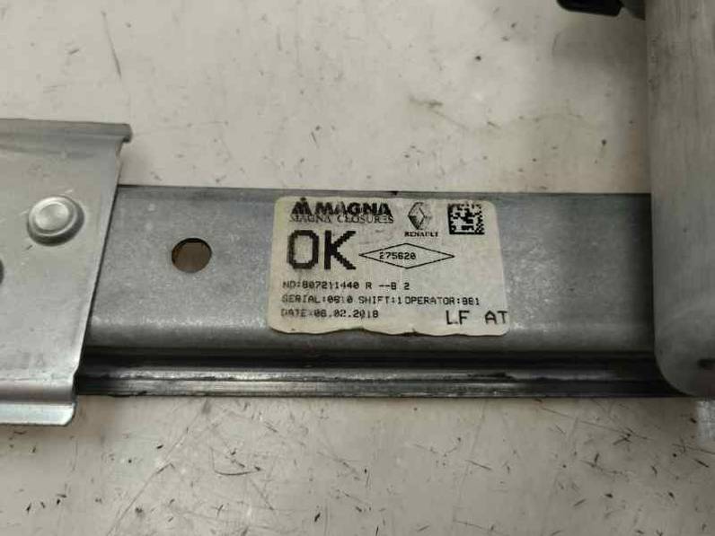 ELEVALUNAS DELANTERO IZQUIERDO DACIA SANDERO 2018 0.9 TCE (90 CV)