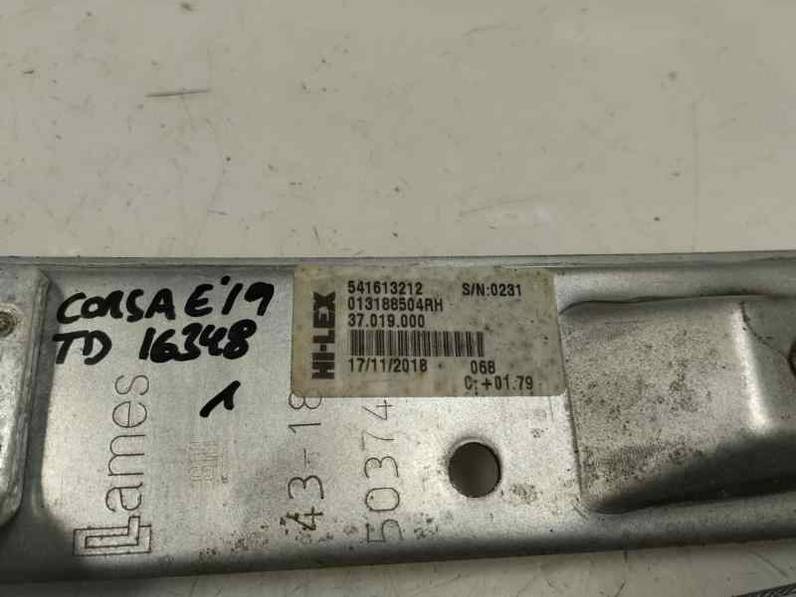 ELEVALUNAS TRASERO DERECHO OPEL CORSA E 2019 1.4 MULTIPUNTO (90 CV)