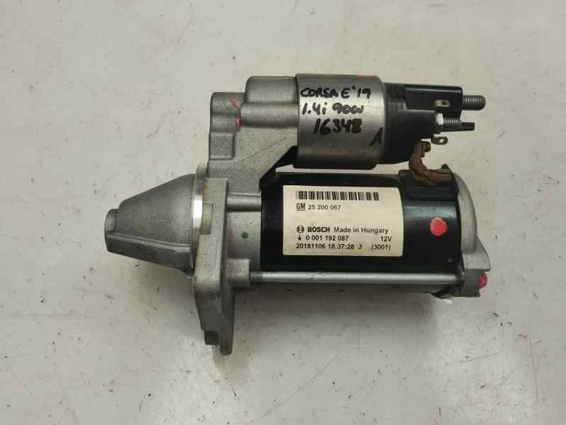 MOTOR ARRANQUE OPEL CORSA E 2019 1.4 MULTIPUNTO (90 CV)