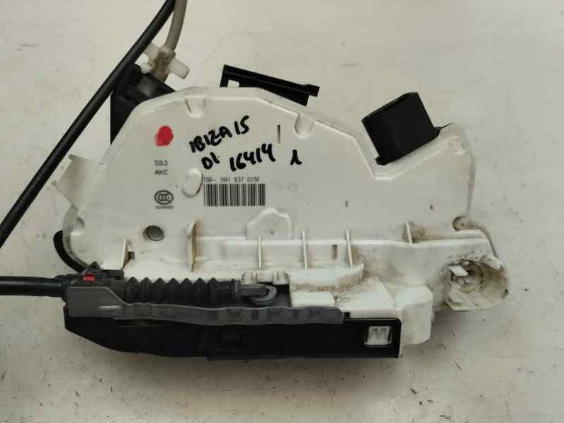 CERRADURA PUERTA DELANTERA IZQUIERDA SEAT IBIZA 2015 1.6 TDI (90 CV)
