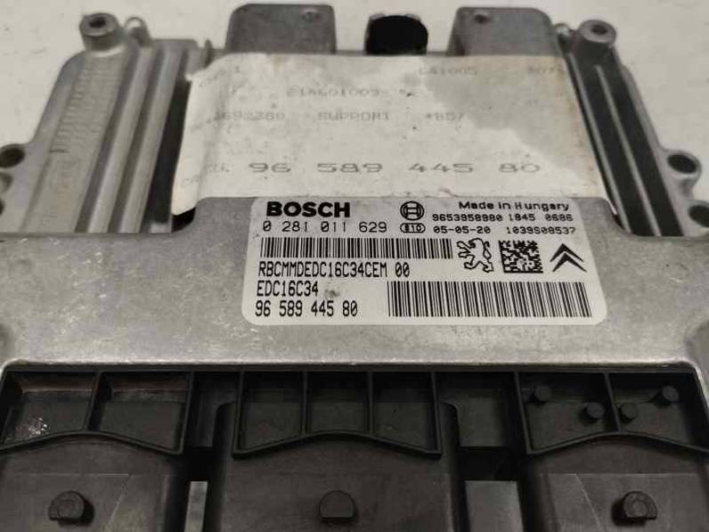 CENTRALITA MOTOR UCE CITROEN C4 BERLINA 2005 1.6 HDI