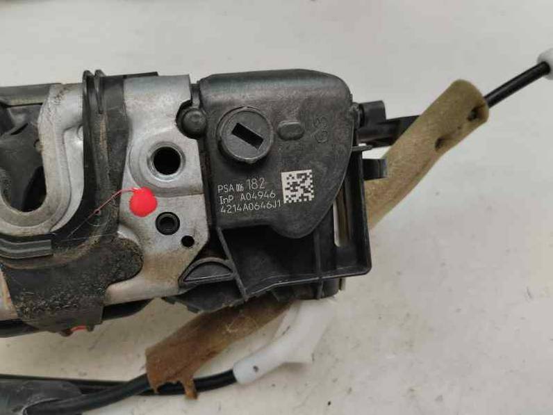 CERRADURA PUERTA DELANTERA IZQUIERDA CITROEN C5 BERLINA 2015 2.0 HDI