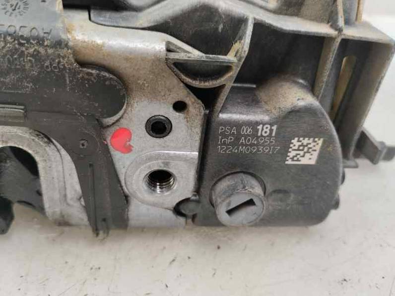 CERRADURA PUERTA DELANTERA DERECHA CITROEN C5 BERLINA 2015 2.0 HDI