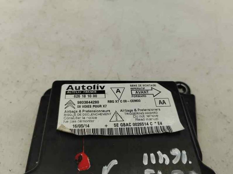 CENTRALITA AIRBAG CITROEN C5 BERLINA 2015 2.0 HDI