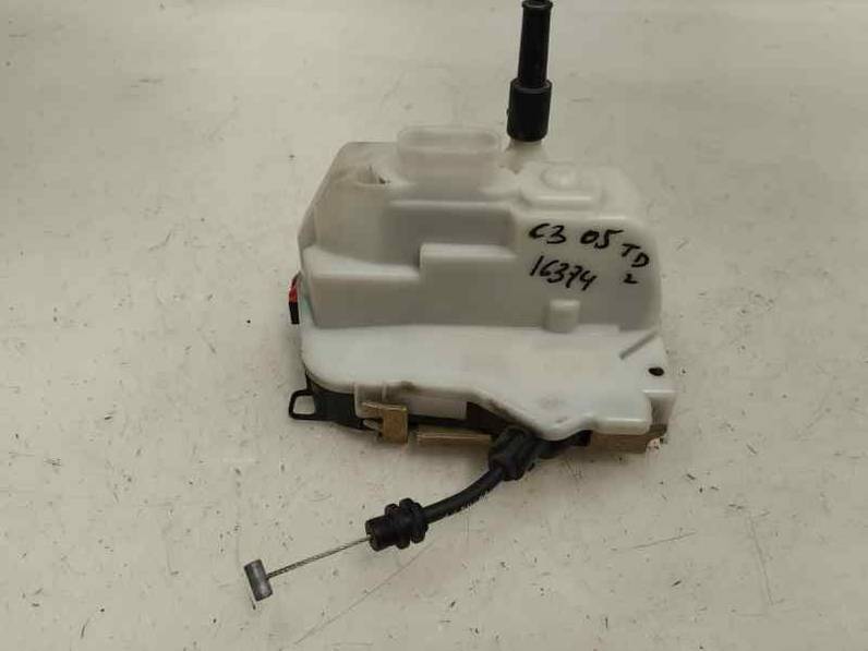 CERRADURA PUERTA TRASERA DERECHA CITROEN C3 2005 1.4 HDI (68 CV)