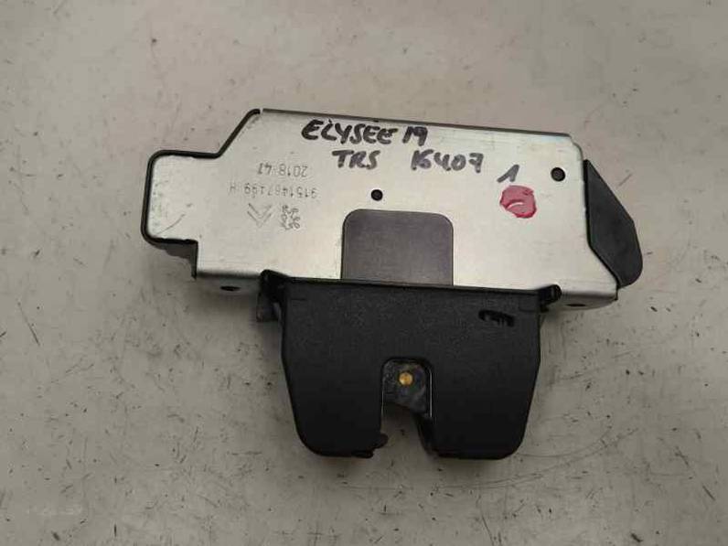 CERRADURA MALETERO PORTON CITROEN C ELYSEE 2019 1.5 BLUE HDI (101 CV)