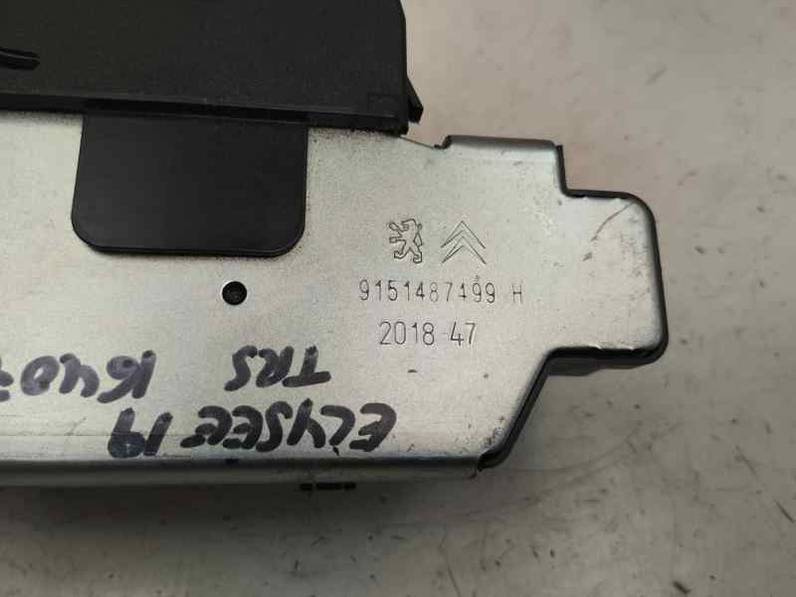 CERRADURA MALETERO PORTON CITROEN C ELYSEE 2019 1.5 BLUE HDI (101 CV)