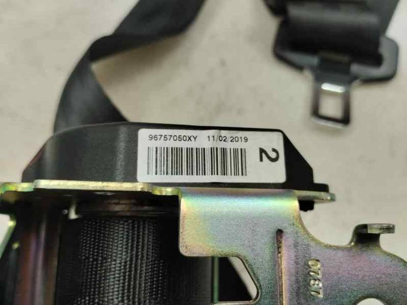 CINTURON SEGURIDAD TRASERO DERECHO CITROEN C ELYSEE 2019 1.5 BLUE HDI (101 CV)